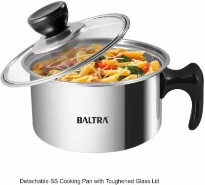 Baltra Glare BTC - 101 Travel Cooker (0.5 L, Silver) Baltra Glare BTC - 101 Travel Cooker (0.5 L, Silver)